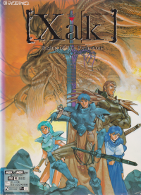 Xak II: Rising of the Redmoon JP MSX2  box art